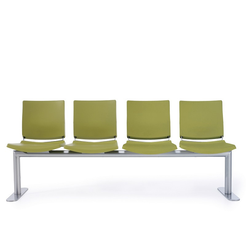 ATENEA BANCADA PLASTICA 4 PLAZAS + MESA